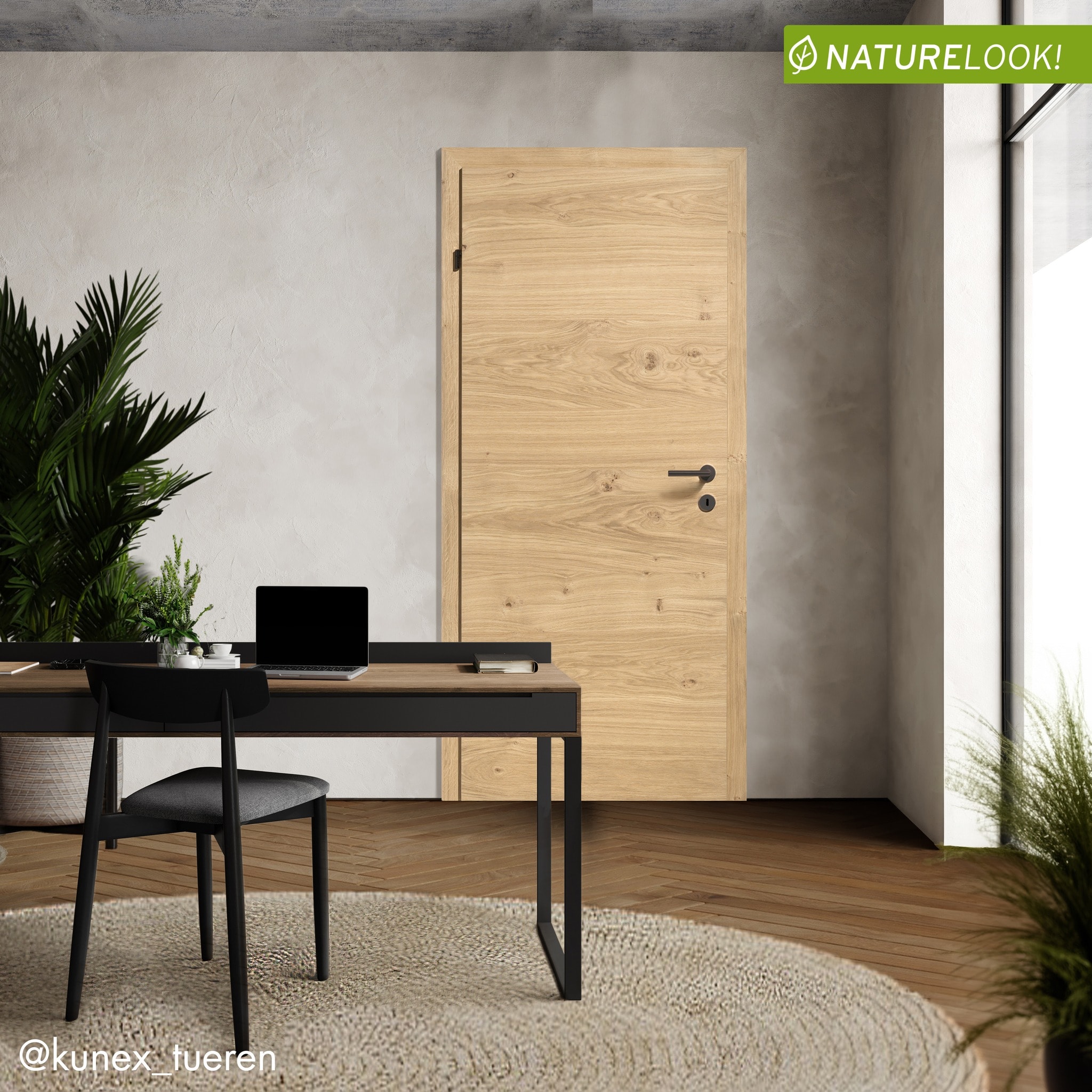 Naturverbundene Eleganz: Furniertür VITAL